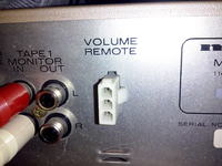 Marantz PM420 - Kostka VOLUME REMOTE. Do czego służy?