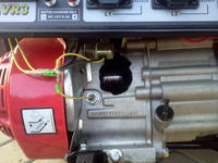 Generator Modell 6,5 PS - Motorblock gebrochen