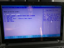 Acer 5749Z - Nie mogę zainstalować Widnows 10 brak sterowników
