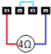 Magnat Century Colors 4000 - Podłączenie głośnika 2x200W