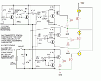 Dobór rezystorów R1 i R2 w kolorofonie na mosfetach przy napięciu 5-6V