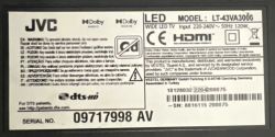JVC LT-43VA3000 Vestel 17MB170 - memory full, no menu access, how to reset?