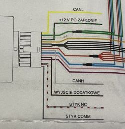 Podłączanie 5-pinowego przekaźnika do styków NC i COMM - pytanie o schemat