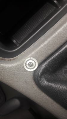 Renault Laguna II 1.6 2001 - Dziwna kontrolka koło drążka zmiany biegów