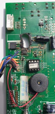 Panel sterowania roweru stacjonarnego SP-HT-1004-iE