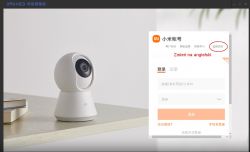 Xiaomi Mi Home Security Camera 360 how to connect to a PC via TCP/IP