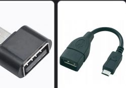 Tablet Samsung - adapter na dwa gniazda:USB/Micro USB