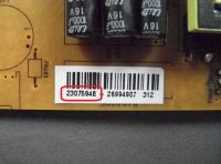 Toshiba 32W1333G TV: No Picture & Backlight, 17IPS19-4 Power Supply & 17MB95S-1 Motherboard Issues