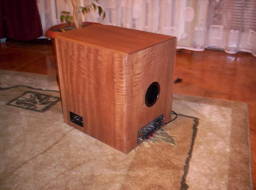 Subwoofer aktywny na Visaton 200 SC Subwoofer aktywny na Visaton 200 SC
