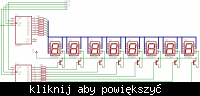 8051 jak podłączyć 5 wyświetlaczy LED 7 segmentowych.