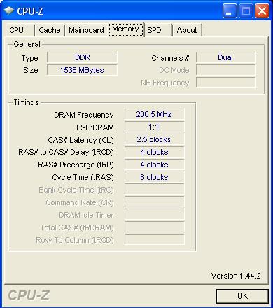 epox 8rda problem bios mały odczyt z pamięci ram