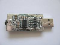 Karta dzwiękowa USB na układzie PCM2705 Karta dzwiękowa USB na układzie PCM2705