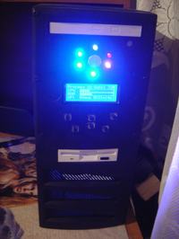 Modding obudowy+RGB+LCD+RC5