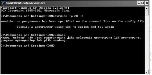 Programator nie działa - co mam zrobić?