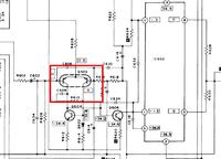 Amplituner Technics SA-300 - uszkodzona końcówka mocy
