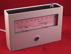 Analogowy wskaźnik wydajności komputera pod USB