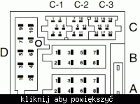 Audi A4 Avant oznaczenie kolorów kabli w kostce iso(żółtej)