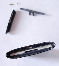 MP4 Multimedia Player wejście audio gniazdo demontaż