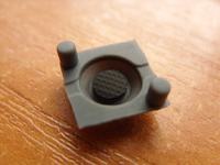 Nie działają przyciski/styki/kontakty - guma przewodząca.