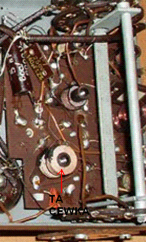 Odbiornik radiowy PIONIER U2 - moc potencjometru PW 2-1MΩ