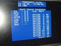 LCD Panasonic TX-32LE60P chassis GLP21 - nie działa po burzy LCD Panasonic TX-32LE60P chassis GLP21 - nie działa po burzy
