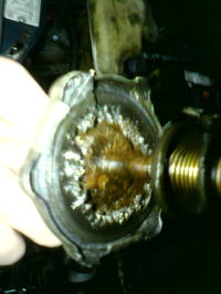 Fiat CC 700 wyciek oleju.