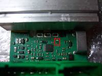 Citroen C3 opornica regulator valeo F657165W/M brakujący smd