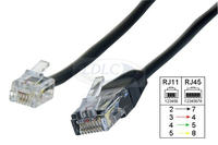 Jak połączyć Livebox z komputerem przez kabel telefoniczny RJ11 do RJ45?
