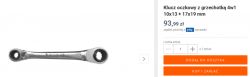 4-in-1 ratchet ring spanner with price and function description.