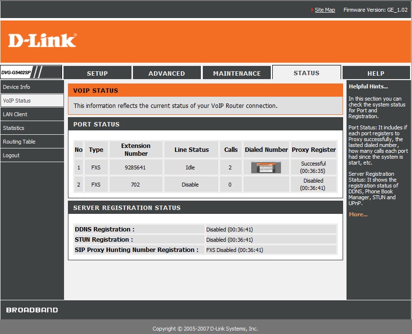 DVGG5402SP Router WiFi Konfiguracja VoIP elektroda.pl