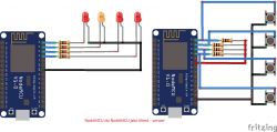 How to transfer the state of the pins? NodeMcu as server-client.