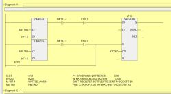 Simatic S5 – interpretacja drabinki: wpływ zmiany MB188 na licznik Z15