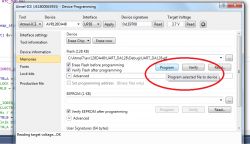 Atmel Studio 7 skrót klawiszowy, wgrywanie programu