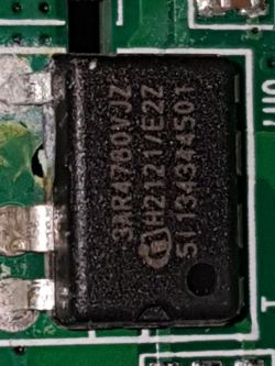 Indesit BI WDIL 861284 EU nalot przy przetwornicy i mosfecie w pralko-suszarce - co to jest?