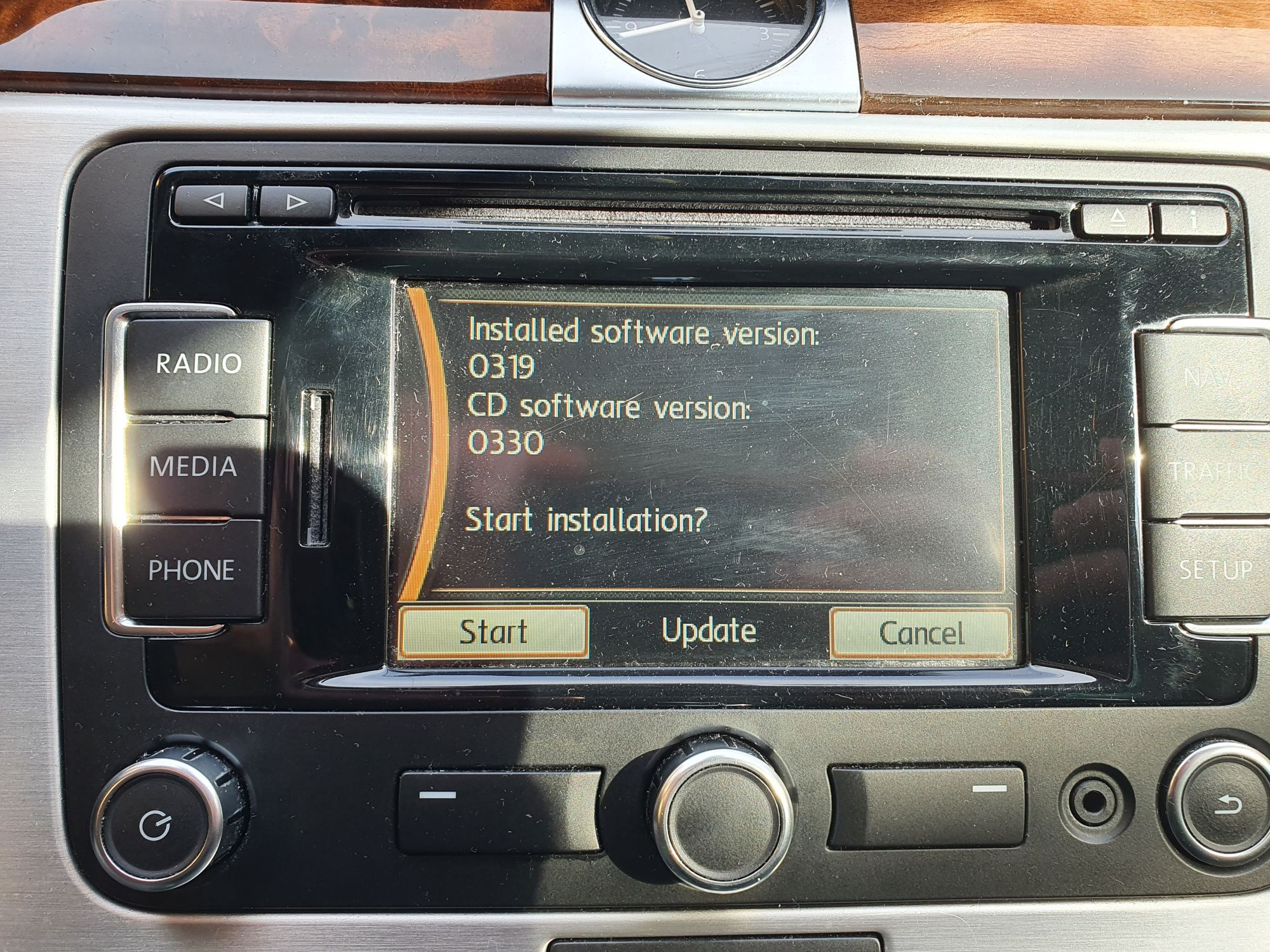 VW RNS 315 Firmware Update ISO 2