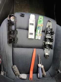 Mazda 6 GJ sedan 2014 moduł sterowania lusterkami i szybami