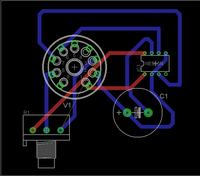 Eagle 6.4 - Nie łączy lamp i potencjometrów z innymi elementami