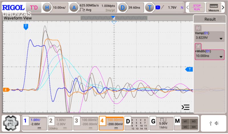 Rigol DHO924S w praktyce: pomiar czasu narastania