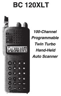 Uniden BC120XL VHF-UHF Scanner Manual EN