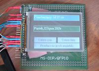 Zegarek na STM32F4Discovery z wyświetlaczem TFT LCD Touch Zegarek na STM32F4Discovery z wyświetlaczem TFT LCD Touch