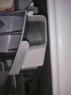 Wyciek wody z tyłu pralki Mastercook PTDE-1246 BIO podczas wirowania