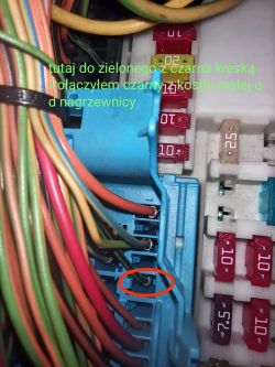 Instalacja dodatkowej nagrzewnicy elektrycznej Ford Focus mk2 2010 1.8 TDCI - błąd B2967-0F