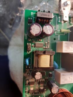 Indukcja Kernau KIH641-2B - identyfikacja spalonych elementów