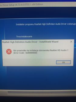Brak dźwięku i internetu. Nie wyswietla sie ikonka wi-fi i przekreślona ikonka d