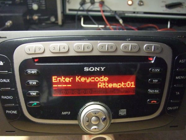 Ford stereo serial number #7