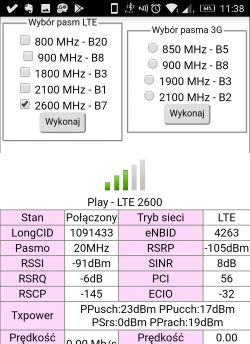 Huawei B715 - settings for Play, replacement, antenna selection Huawei B715 - settings for Play, replacement, antenna selection