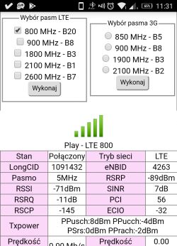 Huawei B715 - settings for Play, replacement, antenna selection Huawei B715 - settings for Play, replacement, antenna selection