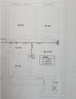Ogrzewanie gazowe mieszkania w kamienicy, 100 m kwadratowych.