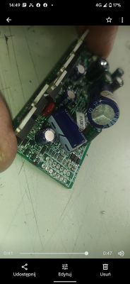 Kruzzel 250w - Silnik nieruchomy, bateria 28V, brak reakcji na odpychanie, STM D1117AG