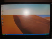 Benq E900WA - Czy warto naprawiać jaśniejszą górną część ekranu?